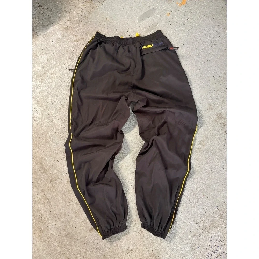 Vintage Y2K NBA x FUBU Athletic Mens‎ NBA Track Pants Lined Joggers Large